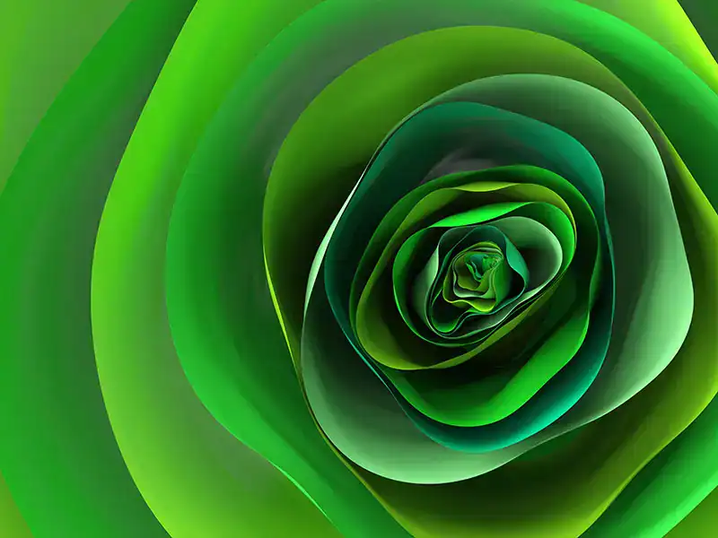 green